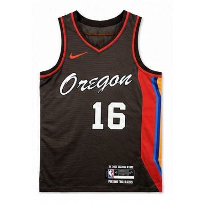 2020/21 Season Portland Trail Blazers City Edition #16 Yang Hansen NBA Jersey