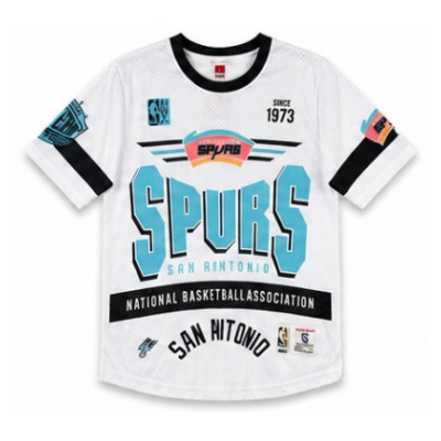 2026 StyleMitchell & Ness Retro T-Shirt San Antonio Spurs