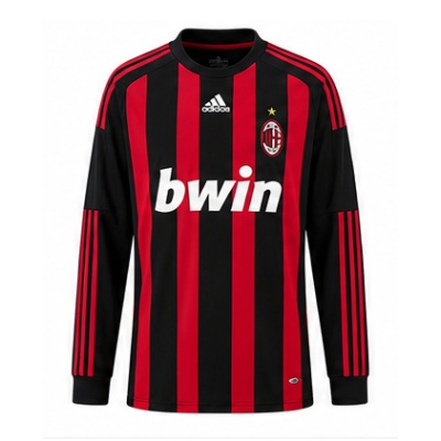 Retro long sleeve AC Milan 08/09 Home