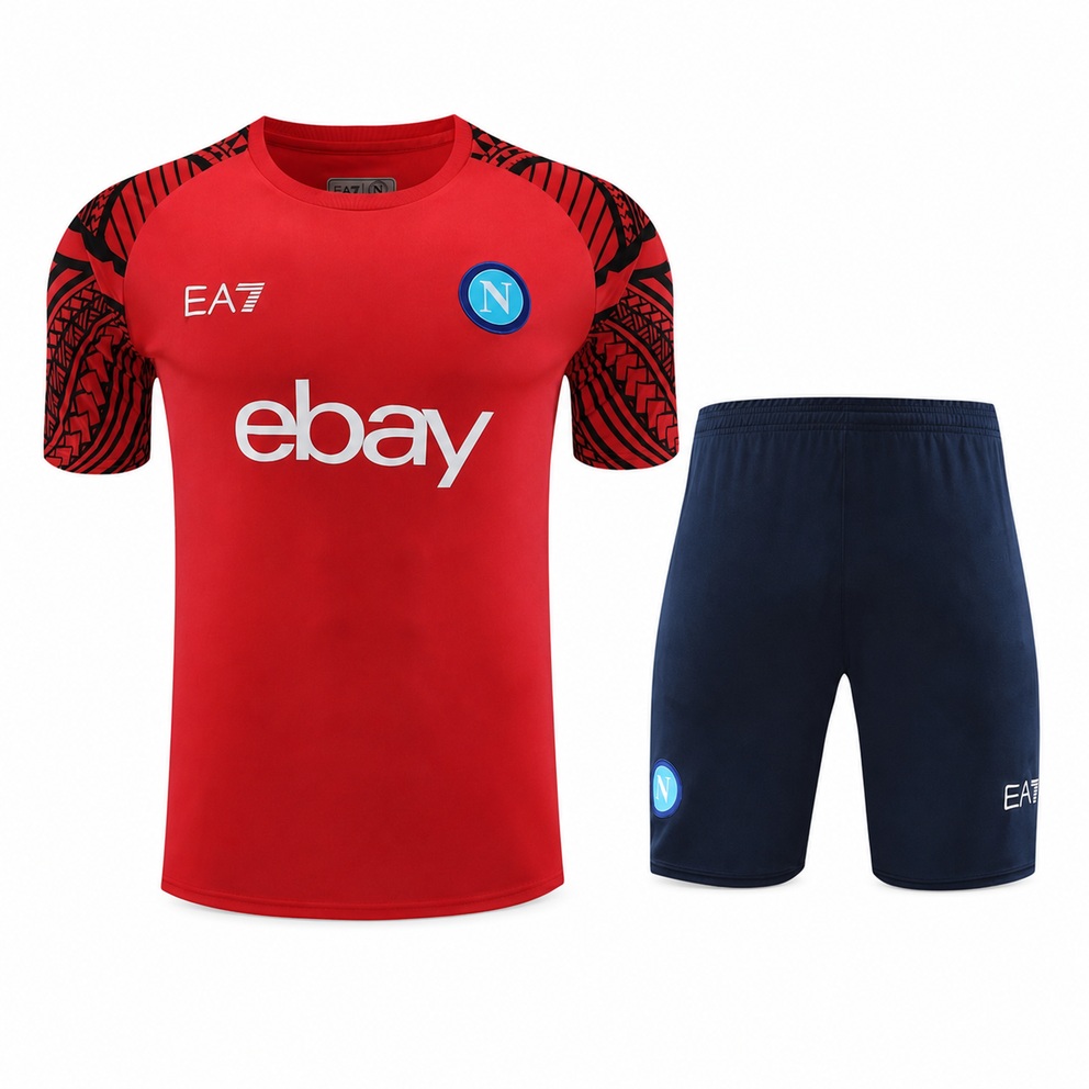 24/25 Napoli Short Sleeve Training Kit