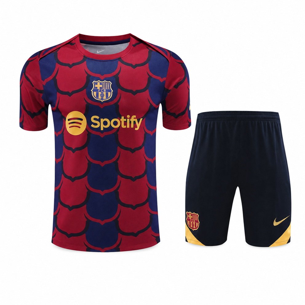 24/25 Barcelona Short Sleeve Training Kit