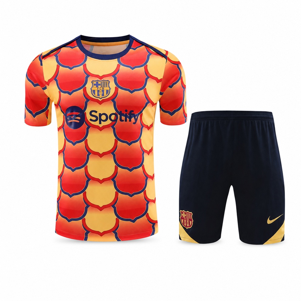 24/25 Barcelona Short Sleeve Training Kit