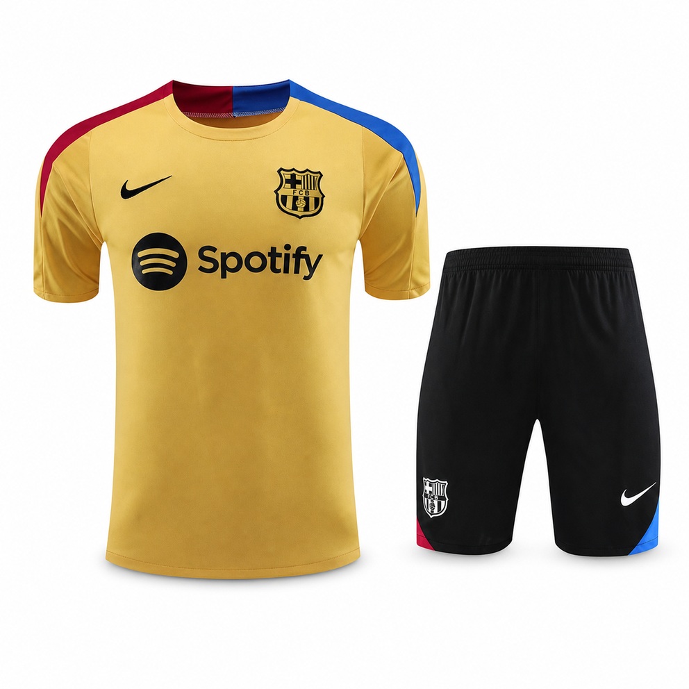 24/25 Barcelona Short Sleeve Training Kit